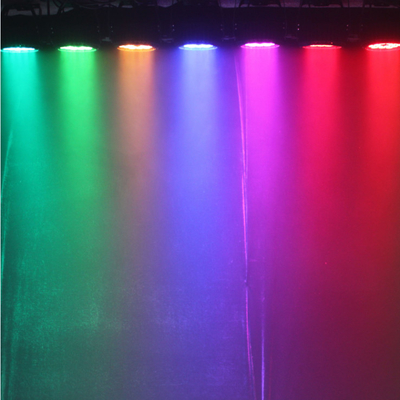 Rohs LEDの平らな標準ライトRGB 12*3Wフル カラーの洗浄は党結婚式のための標準の段階の照明を導いた